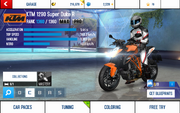 KTM stats (MP)