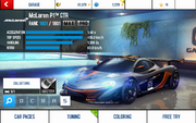 A8 P1 GTR stats (MP)