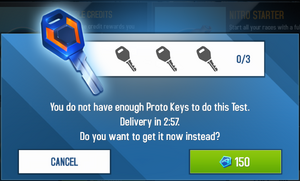 RD Proto Keys empty