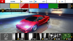 Lamborghini Countach 25th Anniversary (colors) | Asphalt Lamborghini Countach 25th Anniversary (colors) | Asphalt