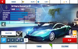 Hussarya GT stats (S)