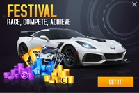 Promo ad for the Corvette ZR1's Festival event