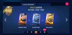 Gold League Rewards