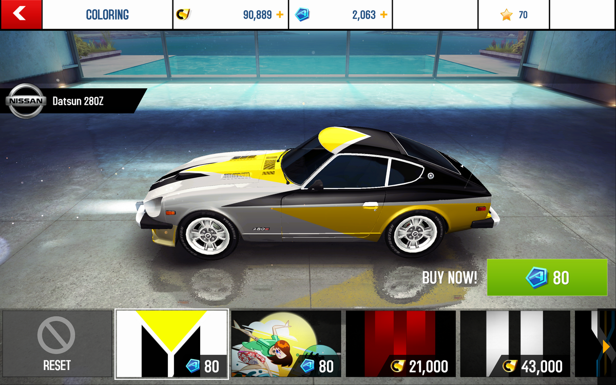 Datsun 280Z (decals) | Asphalt Wiki | Fandom