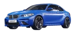 BMW M2 Non Metallic Blue icon as
