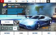 Evantra stats (MP)