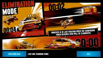 Elimination basics, Asphalt Xtreme.