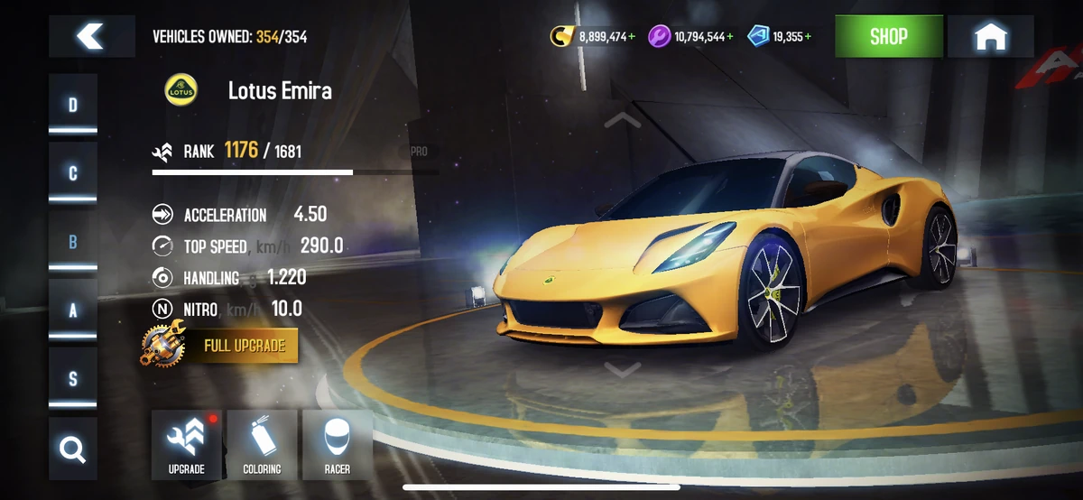 Lotus Emira (stats) Asphalt Wiki Fandom