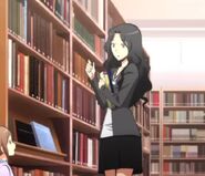 After 7 years, Hazama working a the library