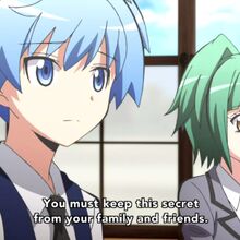 Episode 1 Assassination Classroom Wiki Fandom When a mysterious creature chops the moon down to a permanent crescent. assassination classroom wiki fandom