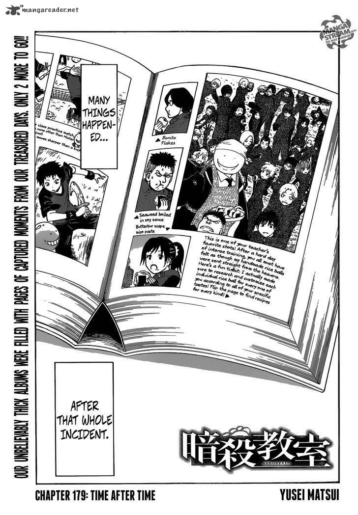 Chapter 179 | Assassination Classroom Wiki | Fandom