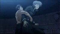 Karasuma huging God of death