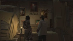 テンプル騎士団の目的を説明するアキレス