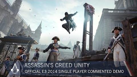 Assassin's Creed Unity Official E3 2014 Single Player Commented Demo US