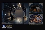 ACIV Abstergo Entertainment Service Corridor concept