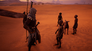 ACO What's Yours Is Mine - Bayek and Anta with the children