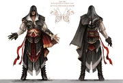 Concept art of the Armor of Altaïr