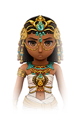 Cleopatra's avatar in Rebellion's character menu