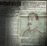 Stalin newspaper