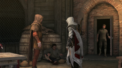 Ezio meeting with La Volpe