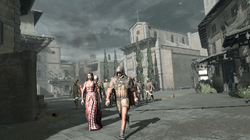 Paola and La Volpe rallying the citizens