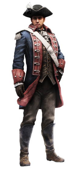 Soldato Esercito Continentale render