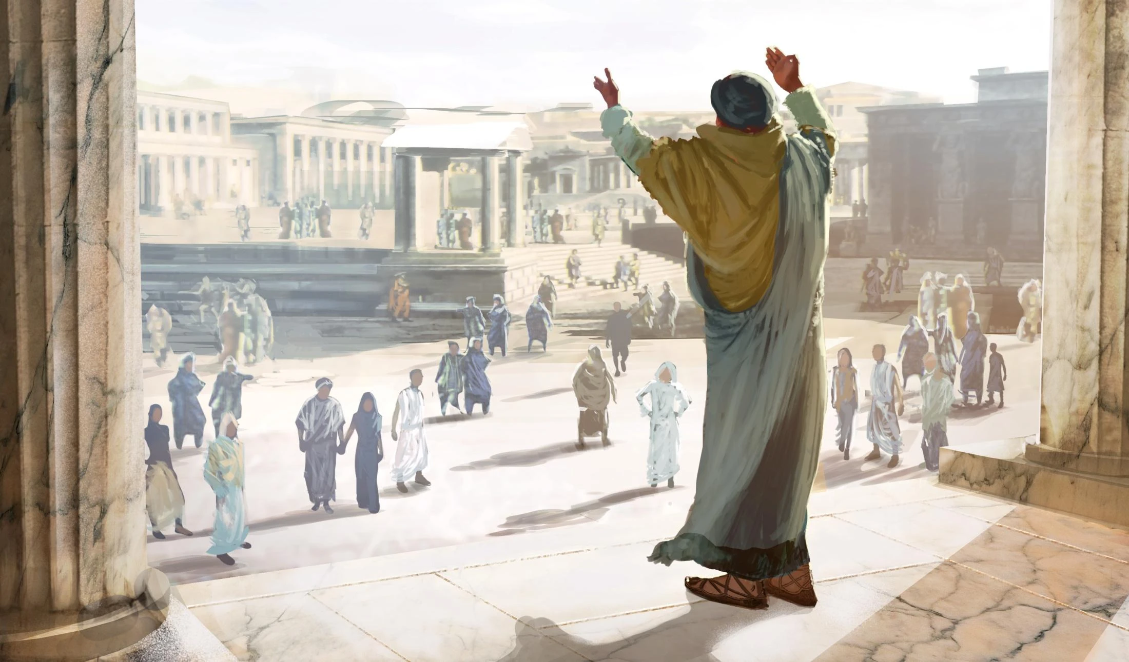 Pythagoras, Greek Mathematician, 1508 Art Print by Print Collector -  Photos.com, image size:2200x1291