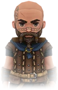 Gunnar's avatar in Rebellion's character menu