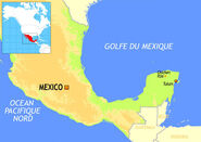 Péninsule du Yucatan map