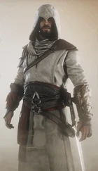 巴辛姆穿着阿拉穆特无形者的大师长袍