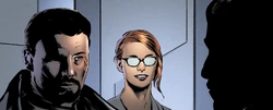 André meeting Berg and Caitlin