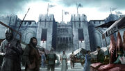 Concept art of the Acre Citadel
