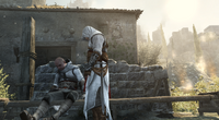 Asasyn i Altaïr przy ławce