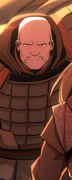 Close-up of Liu Qing
