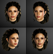 Claudia face models by Michel Thibault.png (220 kB) Modelos del rostro de Claudia, por Michel Thibault
