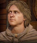 A close-up of Hunwald