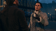 Arno being refused entry to the palace