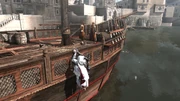 Ezio infiltrating the ship