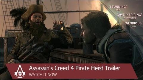 Pirate Heist Trailer Assassin's Creed IV Black Flag North America