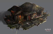 AC3L Swamp Hut - Concept Art