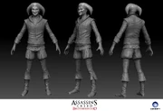 Harlequin - Early Texture Models.jpg (137 KB) 早期无纹理模组