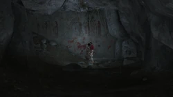 海瑟姆和卡涅齐欧在大神殿门口接吻