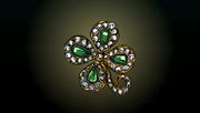 Emerald Clover - One leaf for faith, one leaf for hope, one leaf for love, and one leaf for luck