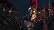 Leonidas at the Battle of Thermopylae