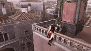 Ezio assassinating the first ambassador