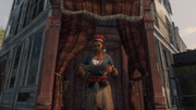 Aveline reading the letter from Gérald