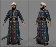 Modelo de personaje de Majd Addin, por Michel Thibault.