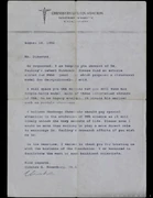 罗森堡的第一封信