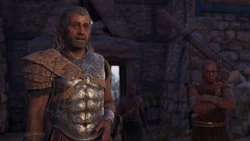 Hypatos revealing his dealings with Diokles