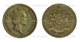 Funt Szterling o wartości nominalnej 1